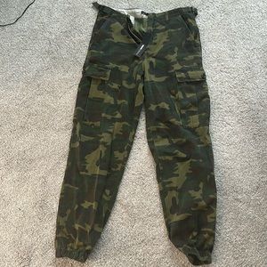 Camo cargo pants